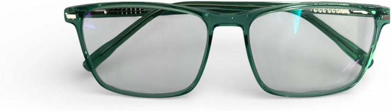 FIND MY Reader Reading Glasses for Men and Women – Lightweight Unisex Readers with Anti-Blue Light Protection, Comfortable Spring Hinges, Stylish Everyday Reading Glasses Green (+1.50) - Image 2